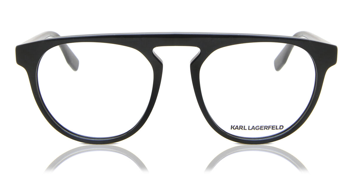 Image of Karl Lagerfeld KL 6081 001 Óculos de Grau Pretos Masculino BRLPT