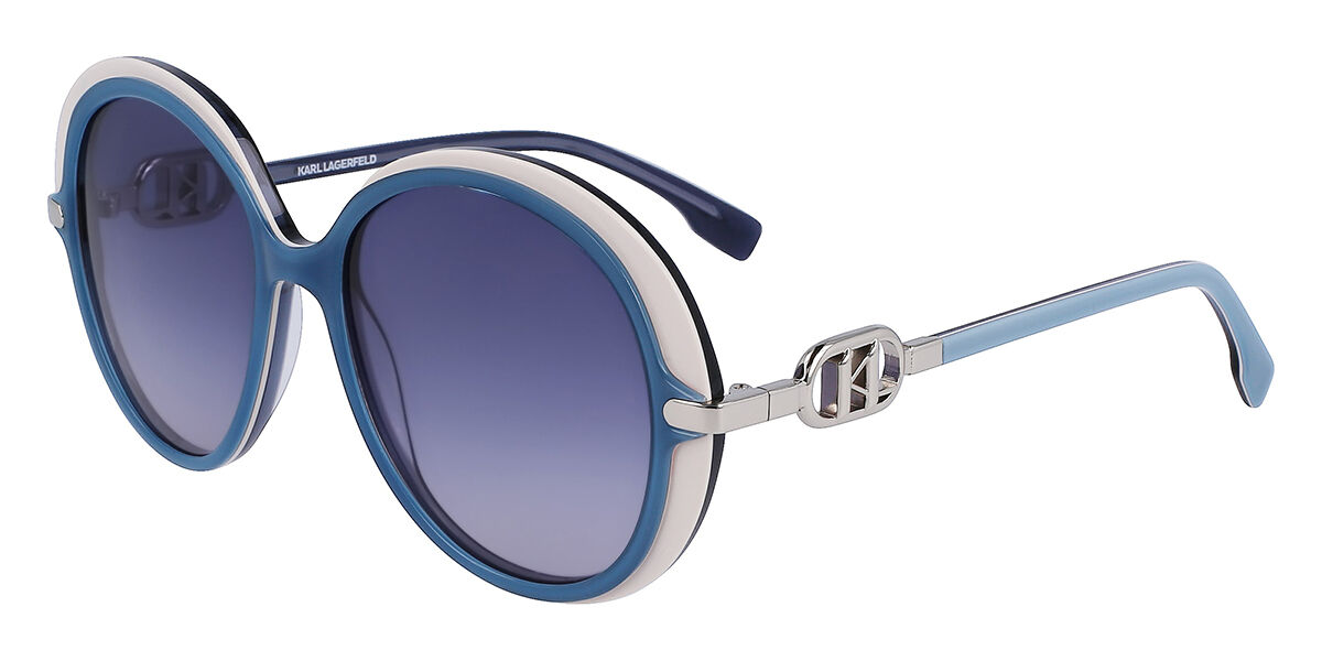 Image of Karl Lagerfeld KL 6084S 458 Óculos de Sol Azuis Feminino PRT