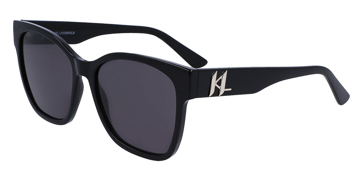Image of Karl Lagerfeld KL 6087S 001 55 Lunettes De Soleil Femme Noires FR