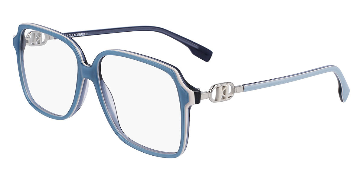 Image of Karl Lagerfeld KL 6091 458 Óculos de Grau Azuis Feminino PRT