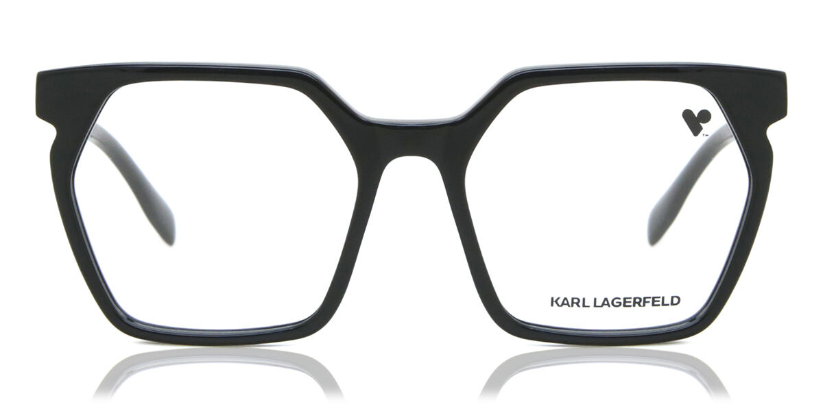 Image of Karl Lagerfeld KL 6093 001 Óculos de Grau Pretos Feminino BRLPT