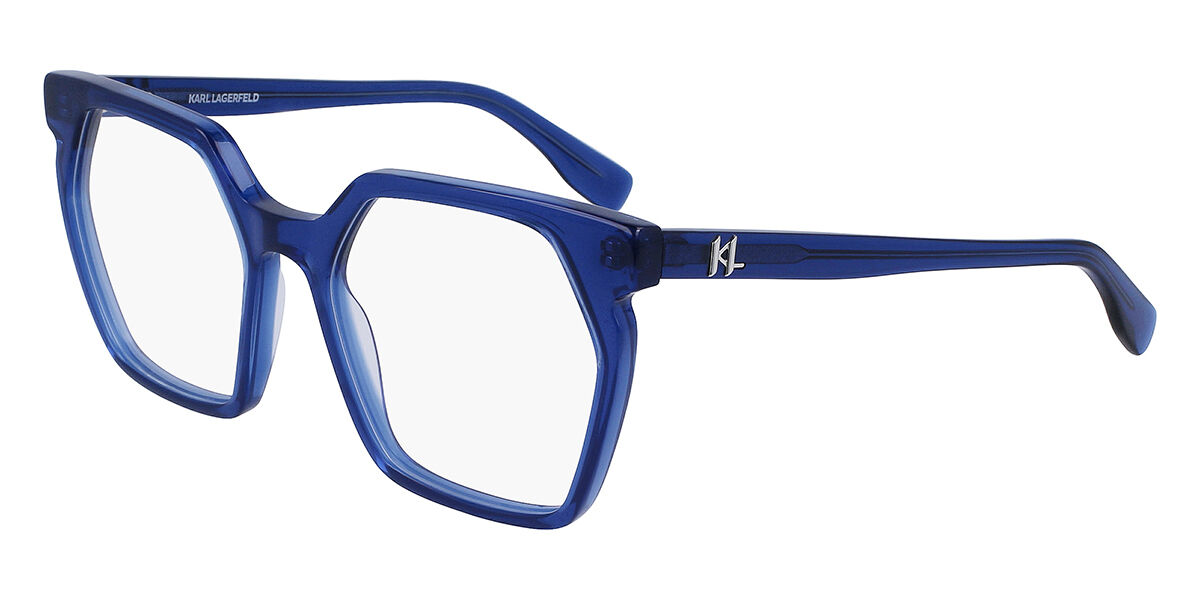 Image of Karl Lagerfeld KL 6093 400 Óculos de Grau Azuis Feminino BRLPT