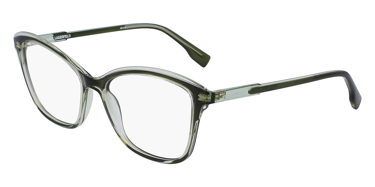 Image of Karl Lagerfeld KL 6095 314 Óculos de Grau Verdes Feminino BRLPT