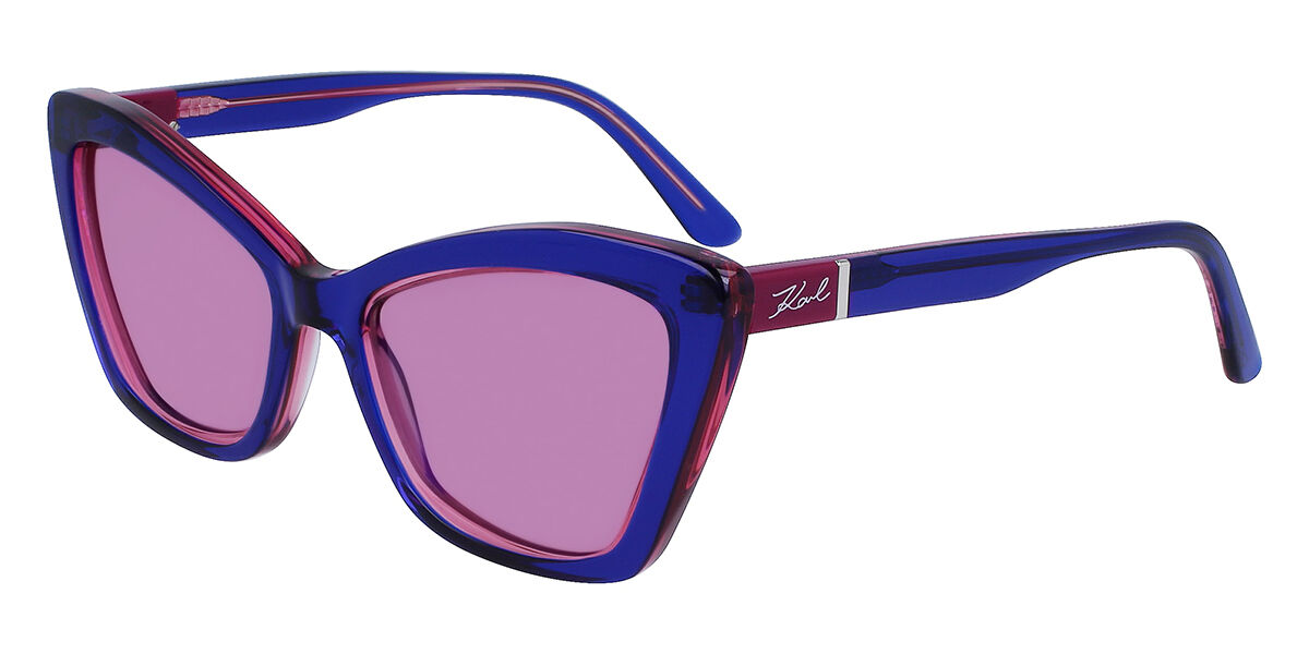 Image of Karl Lagerfeld KL 6105S 424 Óculos de Sol Azuis Feminino BRLPT