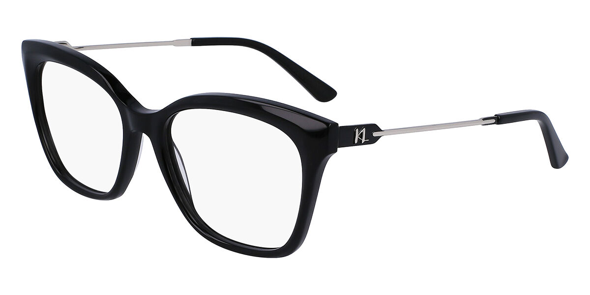 Image of Karl Lagerfeld KL 6108 001 Óculos de Grau Pretos Feminino PRT