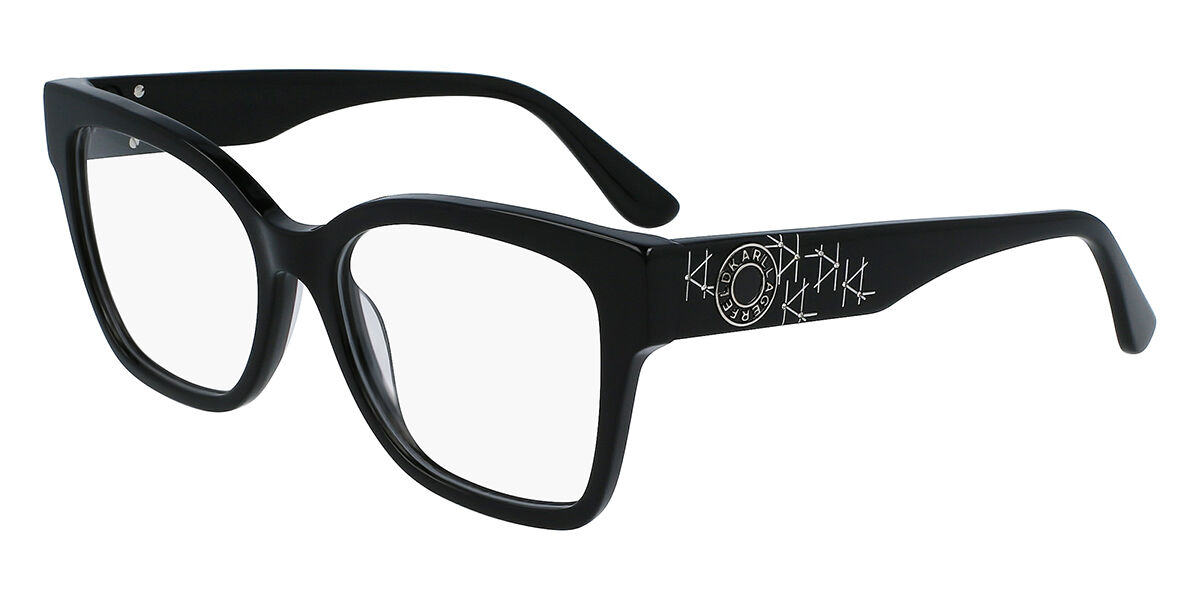Image of Karl Lagerfeld KL 6111R 001 Óculos de Grau Pretos Masculino PRT