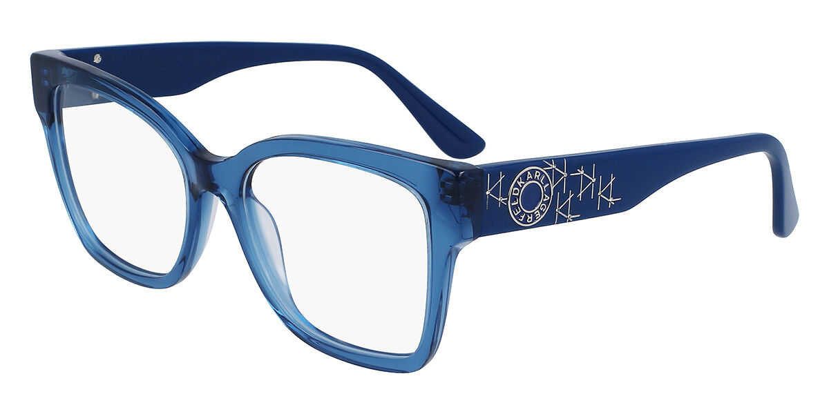 Image of Karl Lagerfeld KL 6111R 400 54 Niebieskie Męskie Okulary Korekcyjne PL