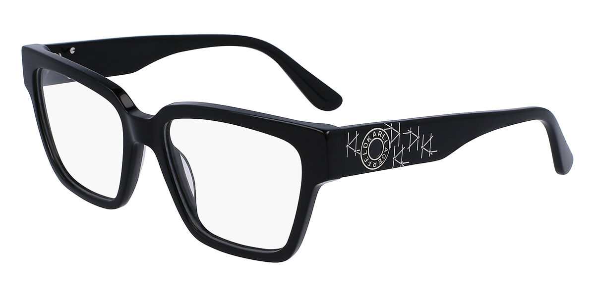 Image of Karl Lagerfeld KL 6112R 001 Óculos de Grau Pretos Masculino PRT