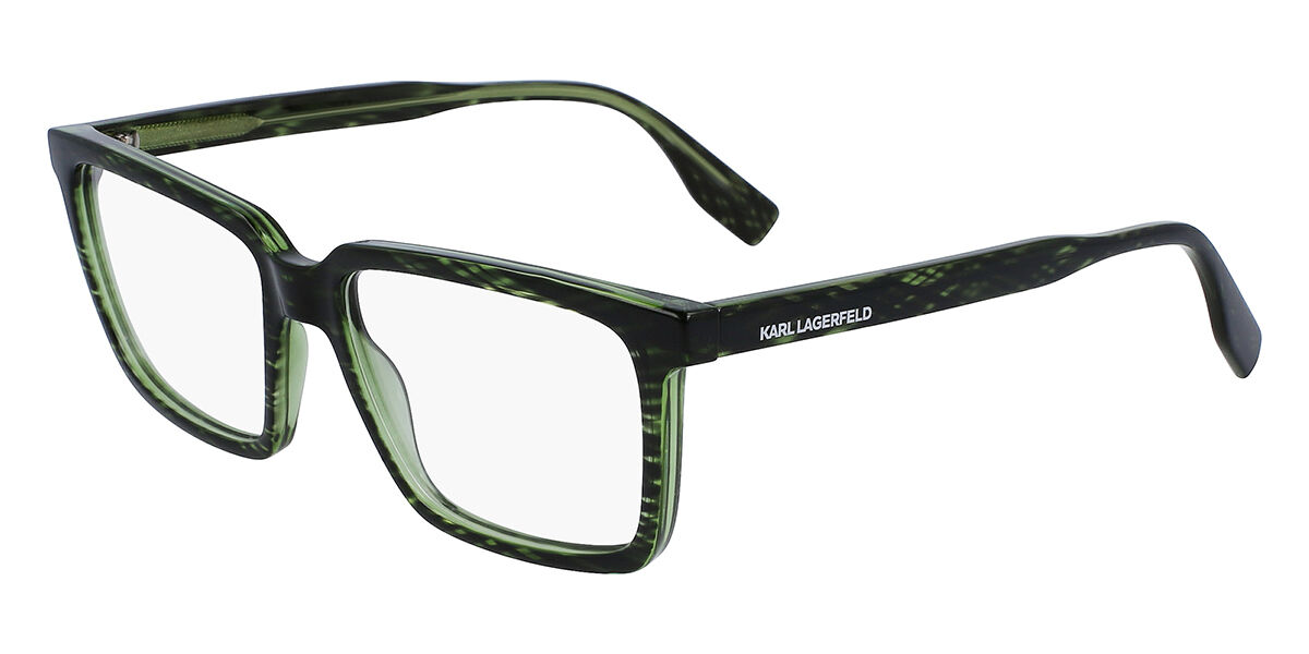 Image of Karl Lagerfeld KL 6113 330 Óculos de Grau Verdes Masculino PRT