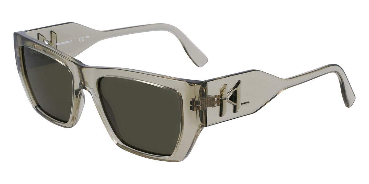 Image of Karl Lagerfeld KL 6123S 275 Óculos de Sol Verdes Masculino BRLPT