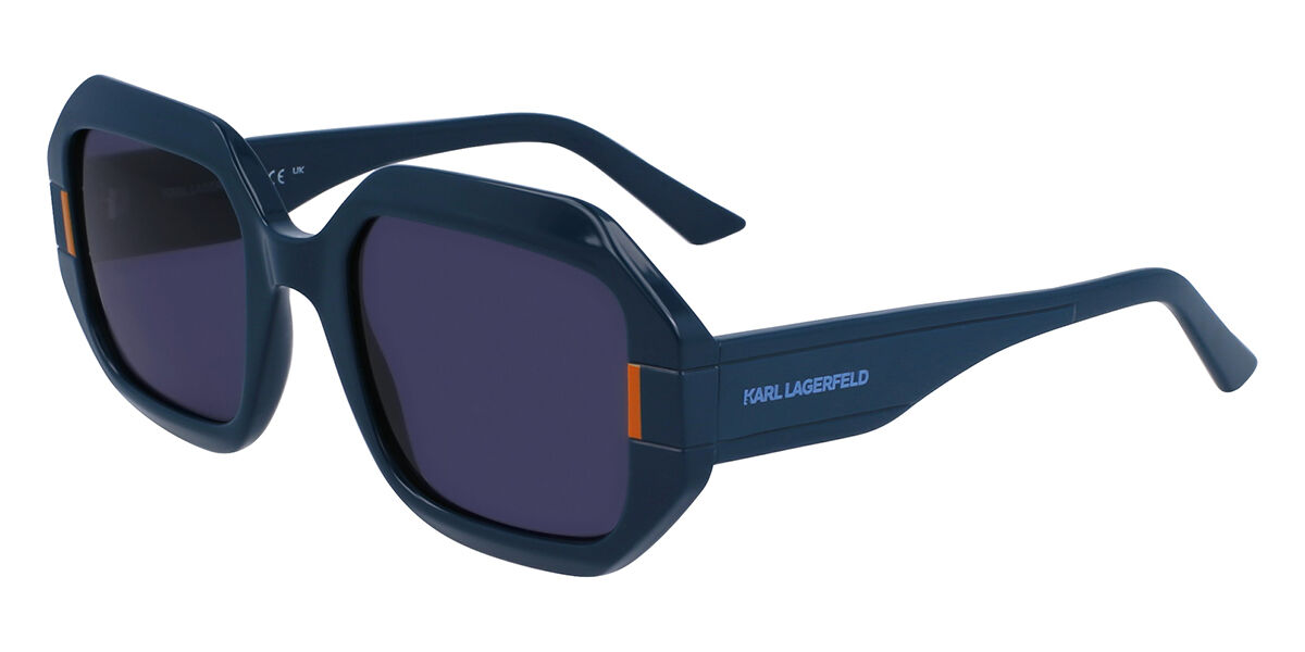 Image of Karl Lagerfeld KL 6124S 400 Óculos de Sol Azuis Feminino BRLPT