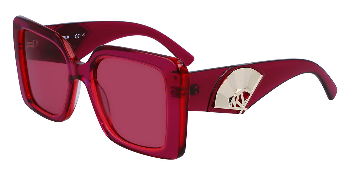 Image of Karl Lagerfeld KL 6126S 540 Óculos de Sol Vermelhos Feminino BRLPT