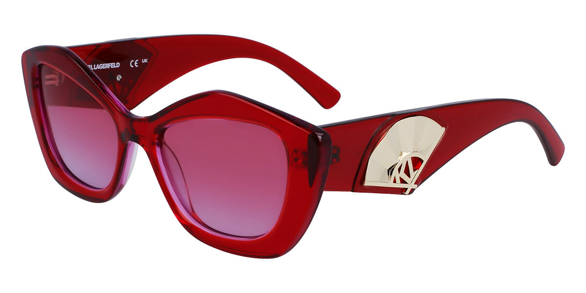 Image of Karl Lagerfeld KL 6127S 626 Óculos de Sol Feminino Vermelhos BRLPT