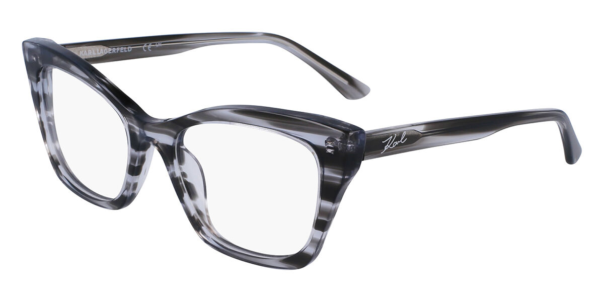 Image of Karl Lagerfeld KL 6134 060 52 Szare Damskie Okulary Korekcyjne PL