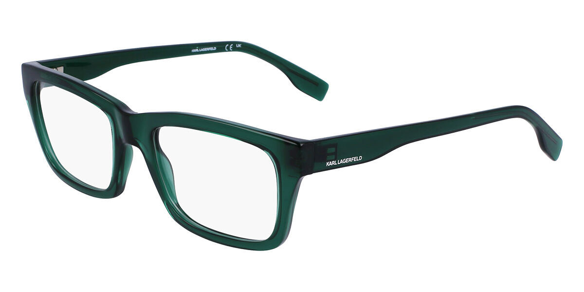 Image of Karl Lagerfeld KL 6138 300 Óculos de Grau Verdes Masculino BRLPT