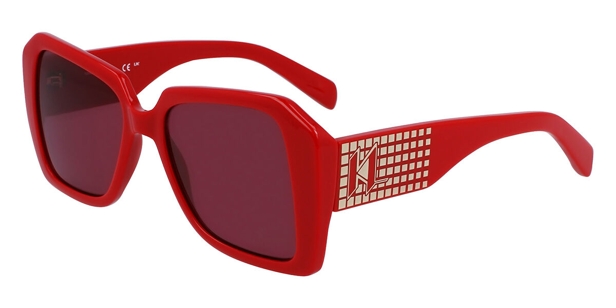 Image of Karl Lagerfeld KL 6140S 600 Óculos de Sol Vermelhos Feminino BRLPT