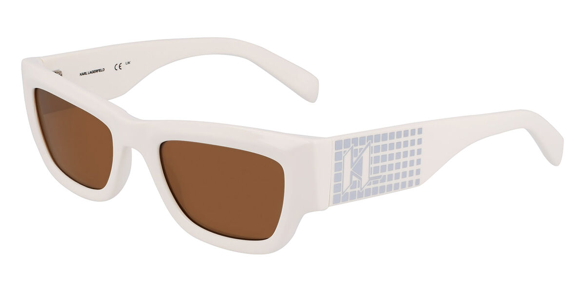 Image of Karl Lagerfeld KL 6141S 105 Óculos de Sol Brancos Feminino BRLPT