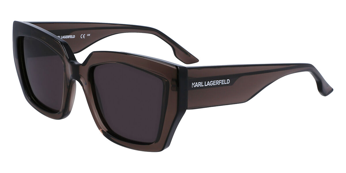 Image of Karl Lagerfeld KL 6143S 020 Óculos de Sol Feminino Cinzas BRLPT