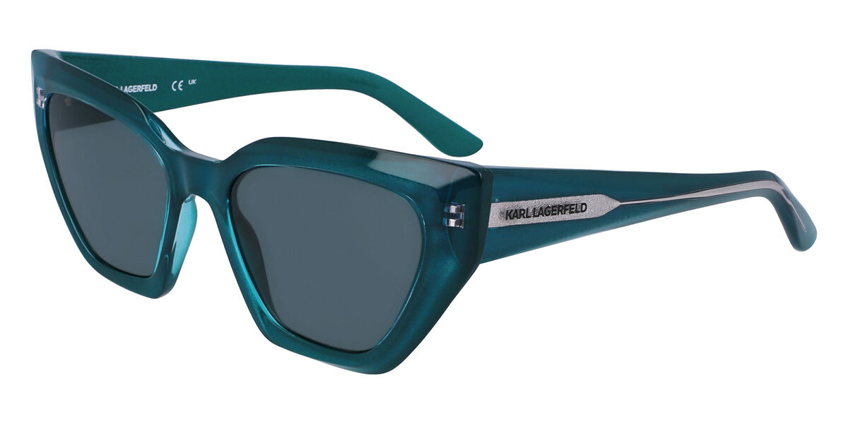 Image of Karl Lagerfeld KL 6145S 300 Óculos de Sol Verdes Feminino PRT