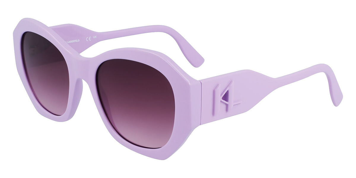 Image of Karl Lagerfeld KL 6146S 516 54 Lunettes De Soleil Femme Purple FR