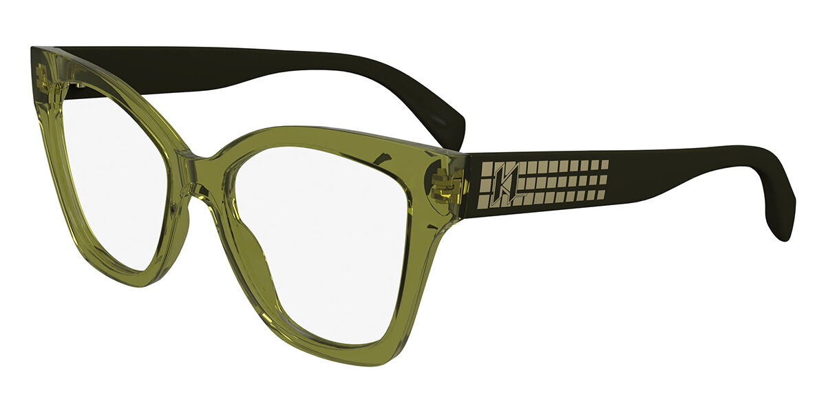 Image of Karl Lagerfeld KL 6150 275 Óculos de Grau Verdes Feminino PRT