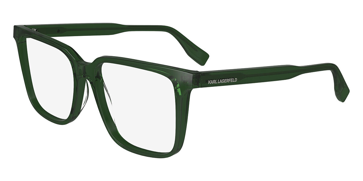 Image of Karl Lagerfeld KL 6157 300 Óculos de Grau Verdes Masculino BRLPT