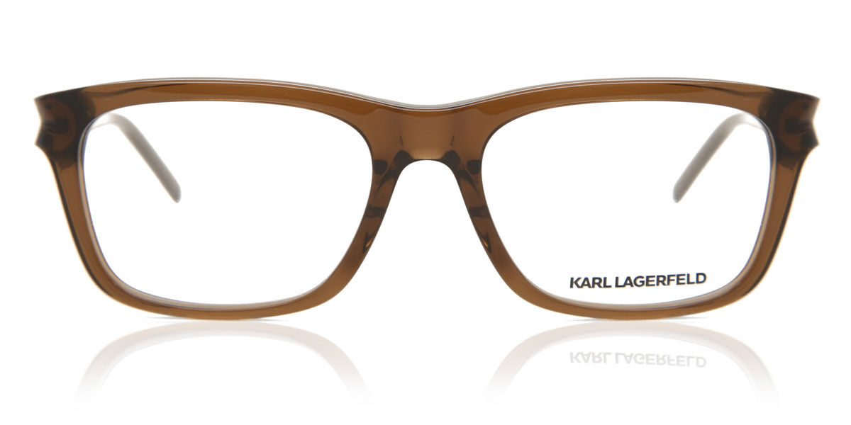 Image of Karl Lagerfeld KL 773 085 52 Lunettes De Vue Homme Marrons (Seulement Monture) FR