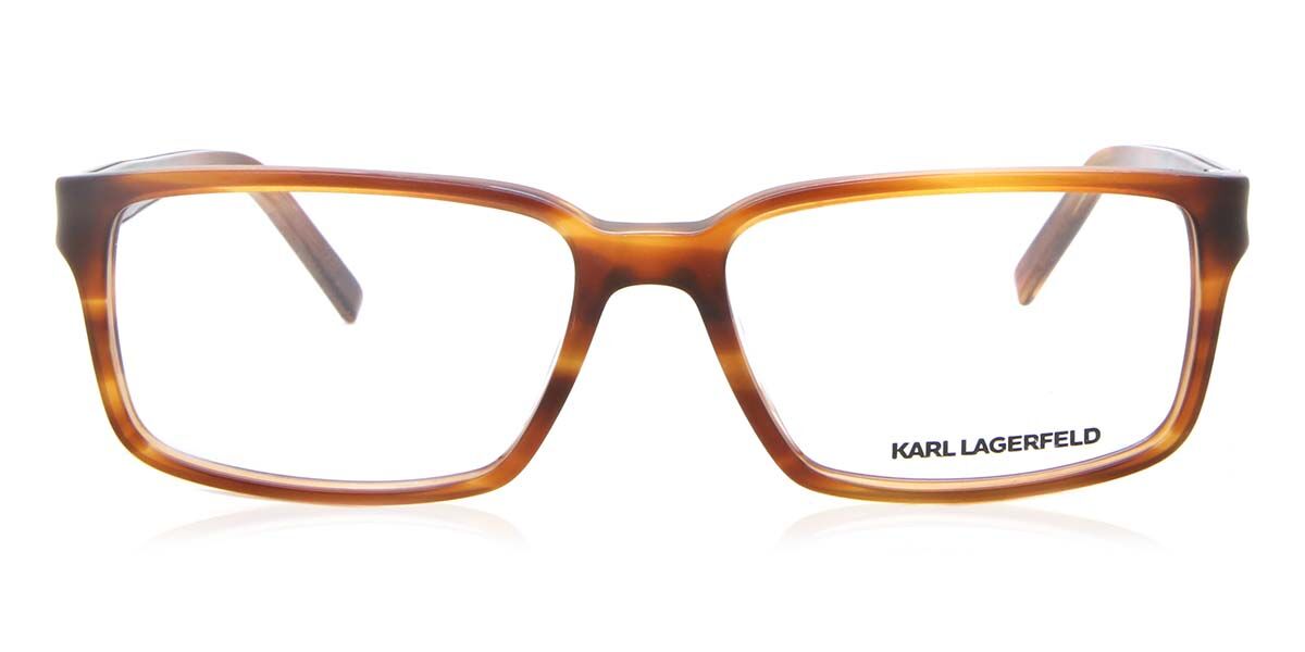 Image of Karl Lagerfeld KL 816 044 Óculos de Grau Marrons Masculino BRLPT
