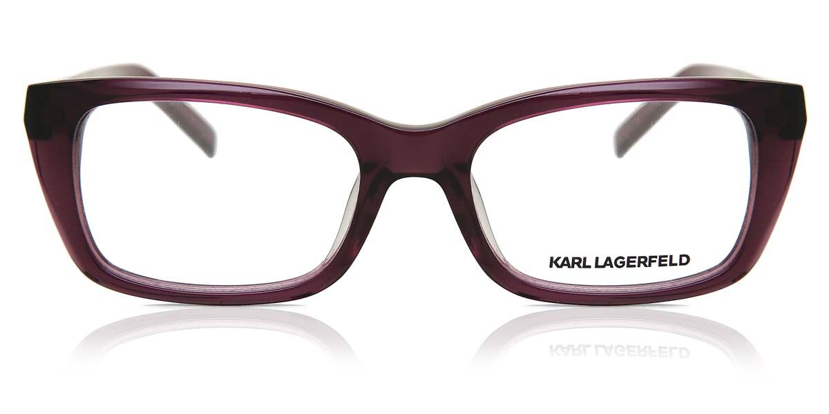 Image of Karl Lagerfeld KL 849 014 50 Lunettes De Vue Femme Purple (Seulement Monture) FR