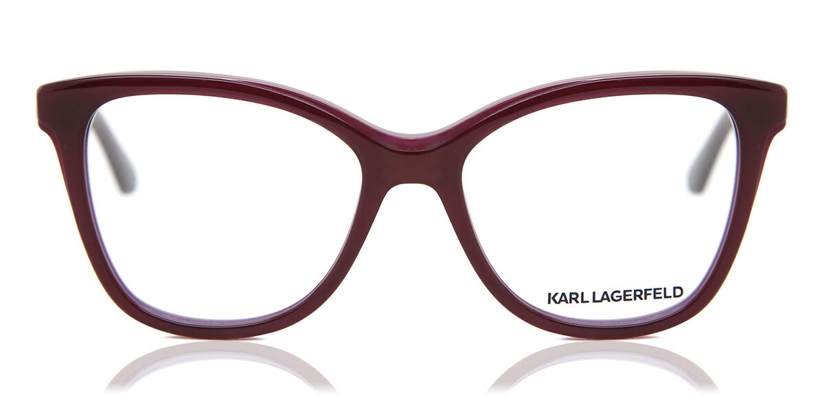 Image of Karl Lagerfeld KL 972 059 50 Lunettes De Vue Femme Bordeaux (Seulement Monture) FR