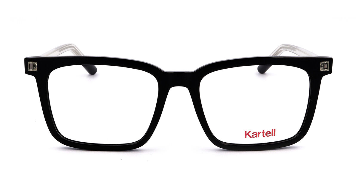 Image of Kartell KL014V 02 Óculos de Grau Pretos Masculino BRLPT