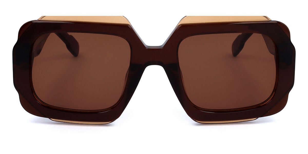 Image of Kartell KL509S 02 Óculos de Sol Marrons Masculino BRLPT