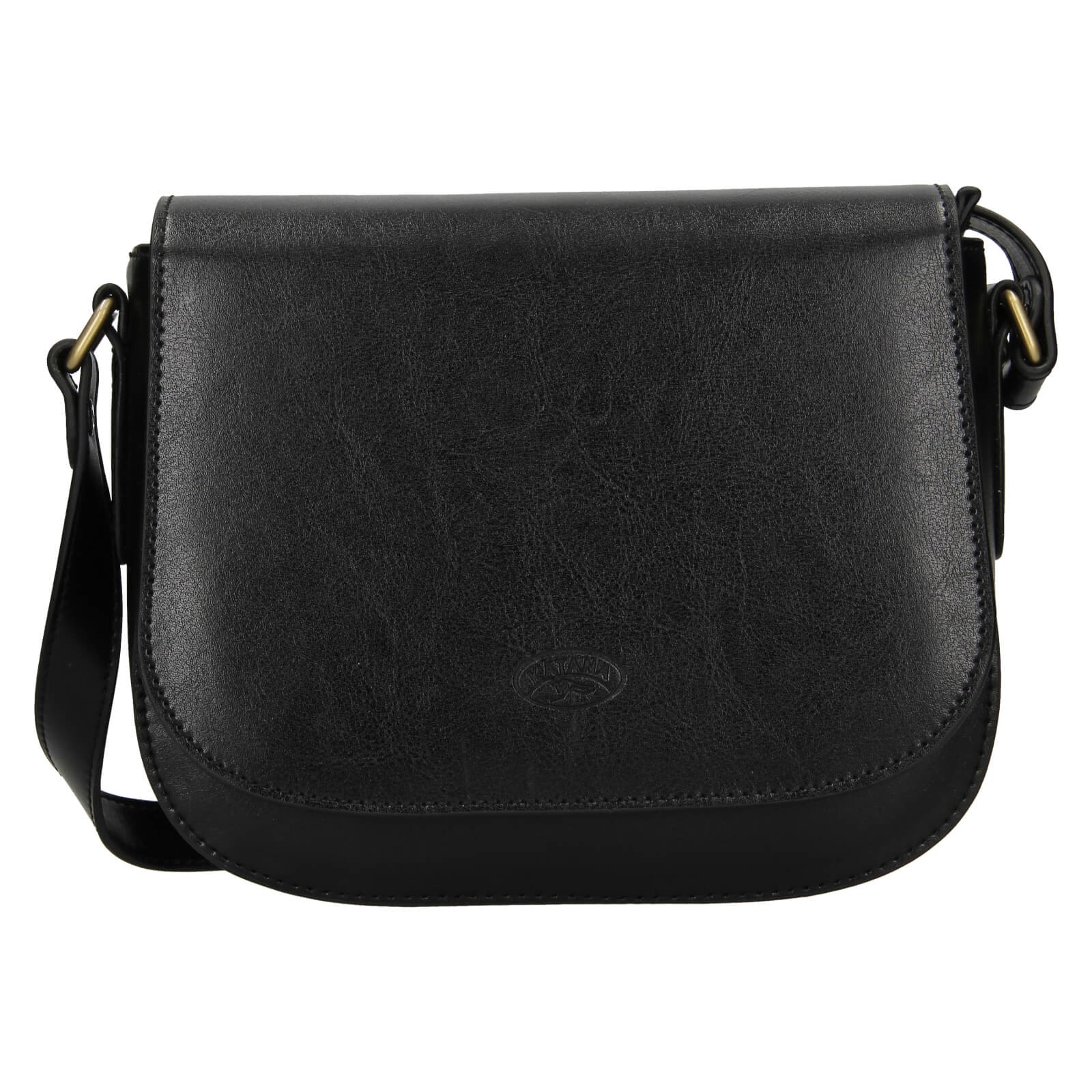 Image of Katana Klara bőr crossbody táska - fekete HU