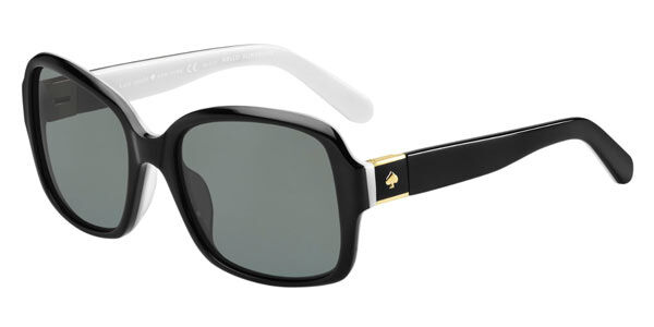 Image of Kate Spade Annora/P/S Polarized QOP/RA Óculos de Sol Pretos Feminino BRLPT