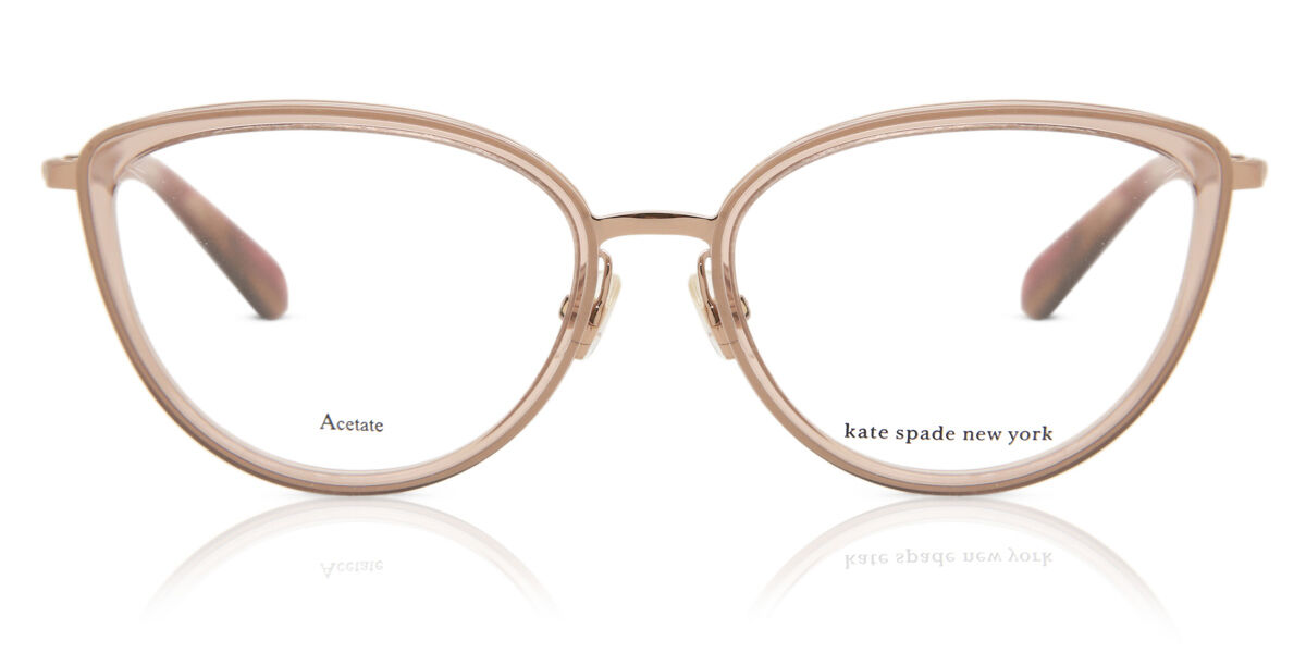 Image of Kate Spade Audri/G Formato Asiático 35J Óculos de Grau Cor-de-Rosa Masculino BRLPT