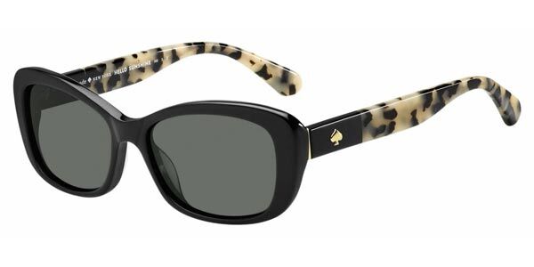 Image of Kate Spade Claretta/P/S WR7/M9 53 Lunettes De Soleil Femme Noires FR