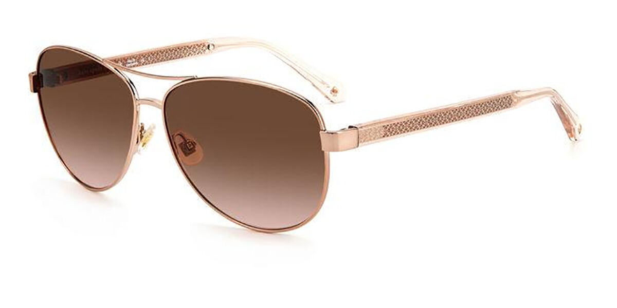 Image of Kate Spade Fara/S AU2/M2 57 Lunettes De Soleil Femme Dorées FR