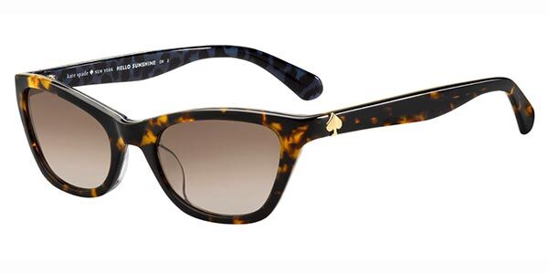 Image of Kate Spade Johneta/S 086/HA Óculos de Sol Tortoiseshell Feminino PRT