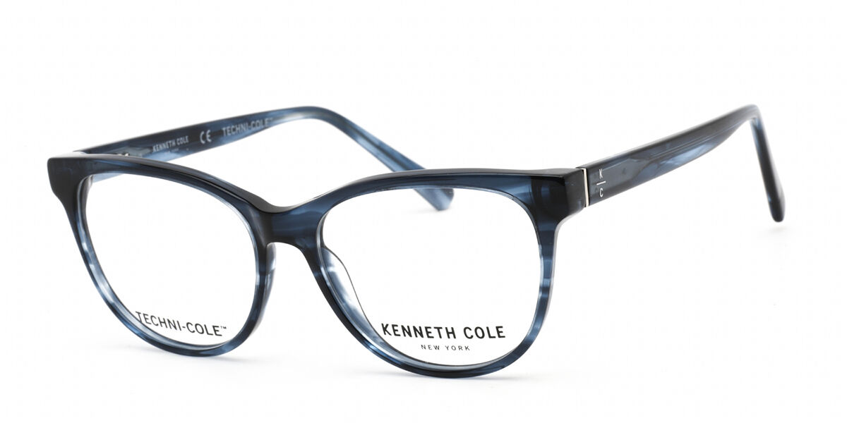 Image of Kenneth Cole KC0334 090 Óculos de Grau Azuis Masculino BRLPT