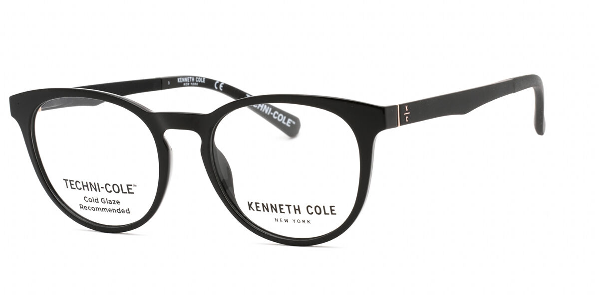 Image of Kenneth Cole KC0344 001 Óculos de Grau Pretos Feminino BRLPT