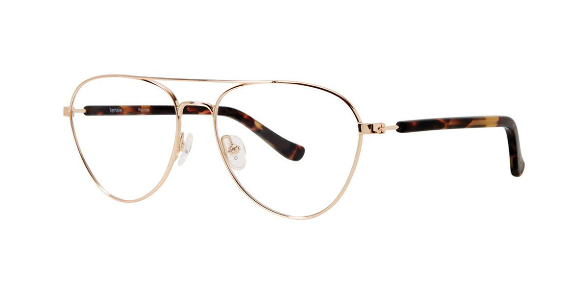 Image of Kensie Flourish Dourados Óculos de Grau Dourados Masculino PRT