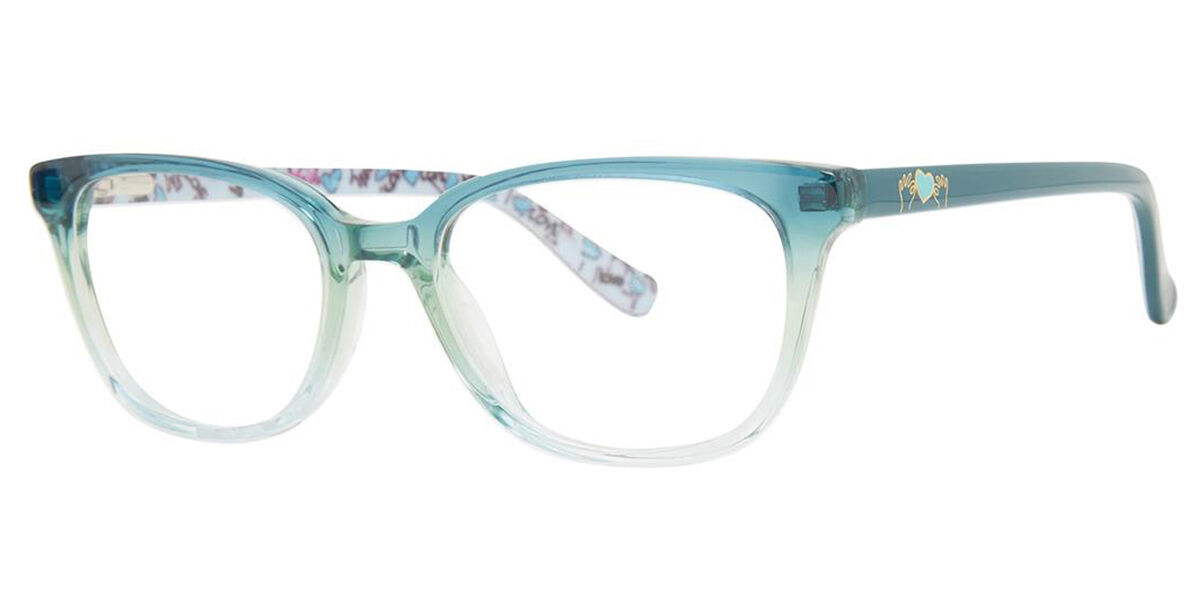Image of Kensie Love Teal Verdes Óculos de Grau Verdes Masculino BRLPT
