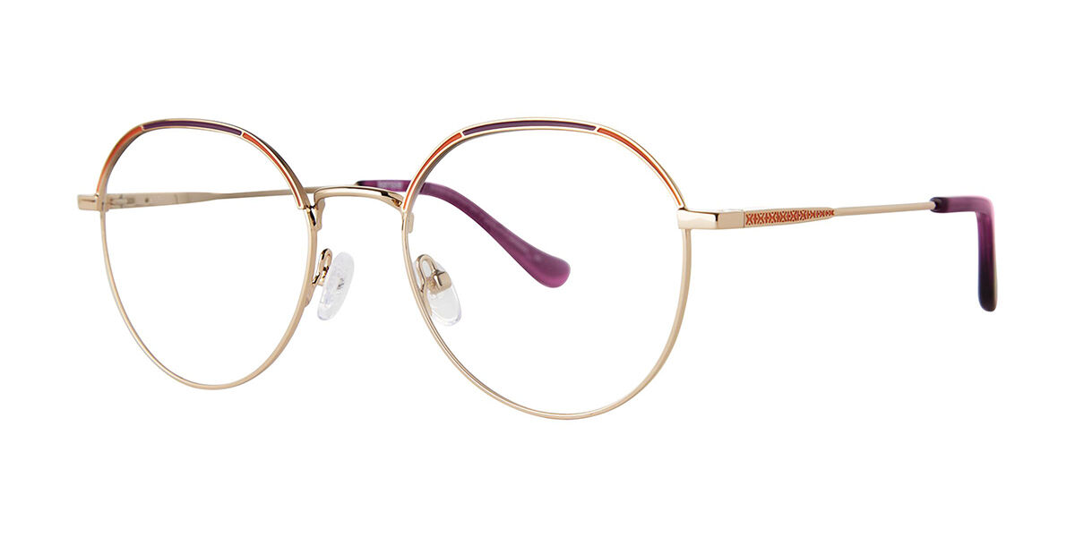 Image of Kensie Miraculous Purple Óculos de Grau Dourados Feminino PRT