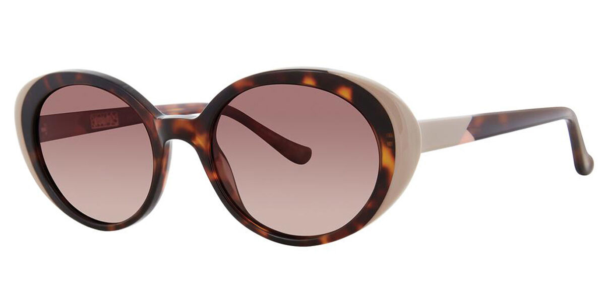 Image of Kensie Oval It Dark TortoiseÓculos de Sol Tortoiseshell Masculino PRT