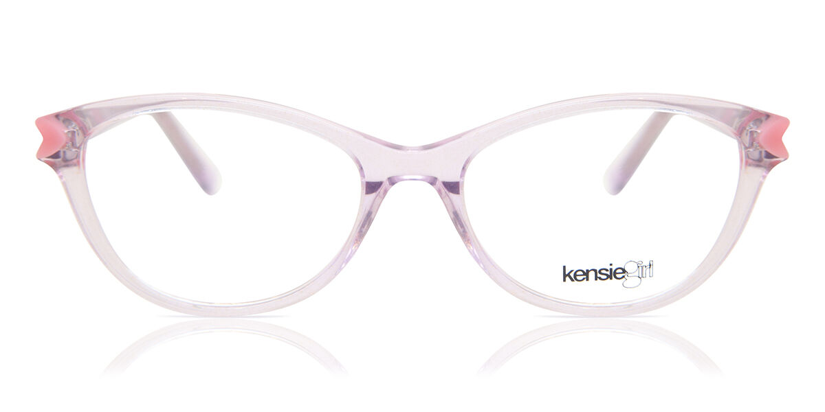 Image of Kensie Squad Transparentes Cor-de-Rosa/Glitter Óculos de Grau Cor-de-Rosa Masculino BRLPT