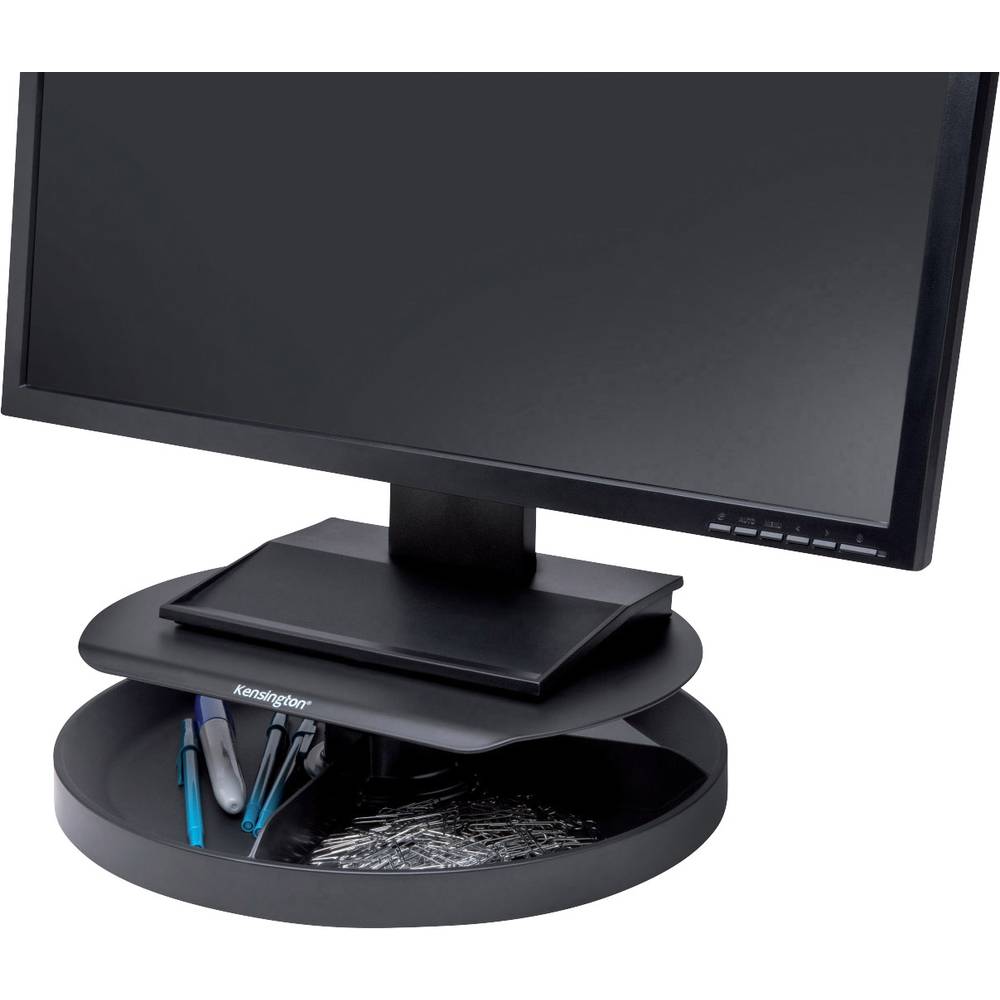 Image of Kensington SmartFitÂ® Spin2â¢ 1x Monitor base 483 cm (19) - 686 cm (27) Black Stand Height-adjustable