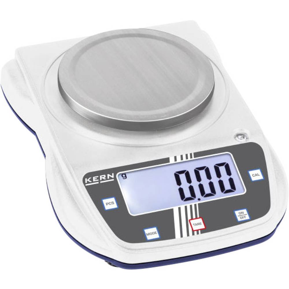 Image of Kern EHA 500-2 Precision scales Weight range 500 g Readability 001 g battery-powered via PSU Multicolour