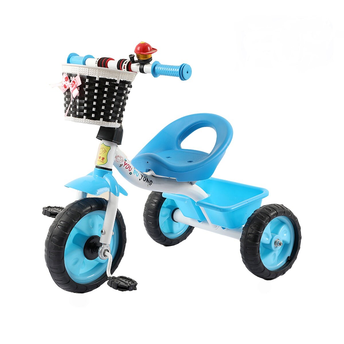 Image of Kid Tricycle Adjustable Pedals Bike Toddler Children Balance Bicycle for 1-3 Years Old