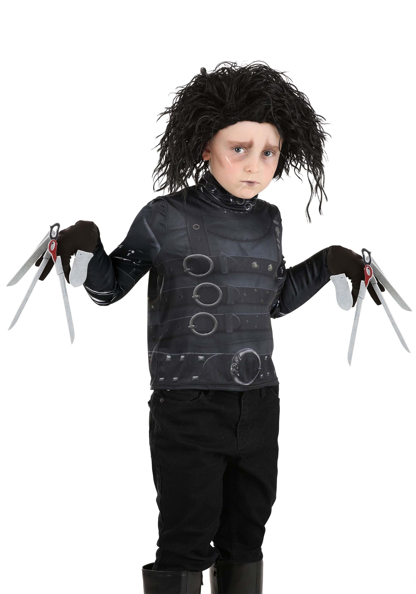Image of Kid's Classic Edward Scissorhands Costume ID FUN3200CH-L