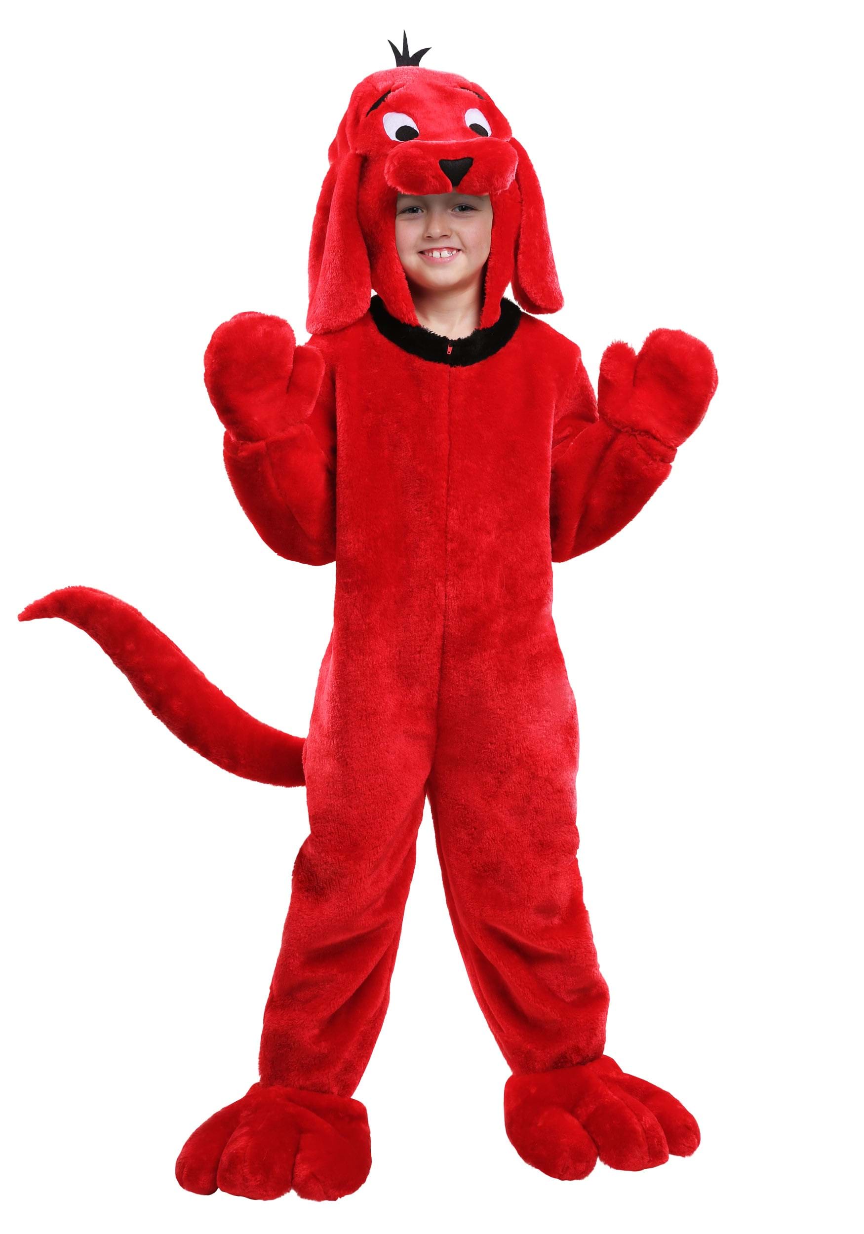 Image of Kid's Clifford the Big Red Dog Costume | Clifford Costumes ID FUN6920CH-L